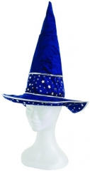 Hut Zauberer Sterne Magierhut Faschingshut Kopfbedeckung Karnevalshut