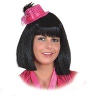 Minihut Pailletten Partyhut Karnevalshut Faschingshut Glitzerhut