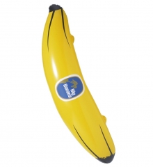 2x aufblasbare Banane 100cm Wasserspielzeug Strandspielzeug