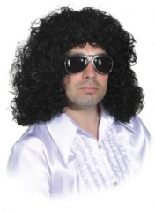Afroperücke Mike Herrenlockenperücke Rockstar 80er 90er Jahre