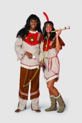 Indianerin Mohawk Fasching Karneval Mottoparty Kostüm