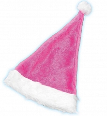 Weihnachtsfrau Nikolaus Mütze pink Weihnachtsfeier