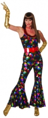 60er 70er Partykleid Schlager / Mottoparty Karneval Fasching Party