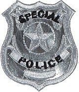 Emblem Police Abzeichen Aufnäher Faschingszubehör Abzeichen