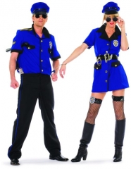 Police Lady Damenkostüm Polizistin Politesse Damenkostüm Fasching Mott