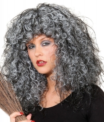 Crazy Witch Hexenperücke Damenperücke Halloween Fasching Accessoires