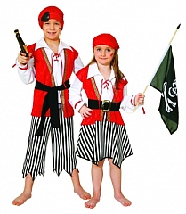 Pirat Seeräuber Kinder Kostüm Karneval Fasching Party