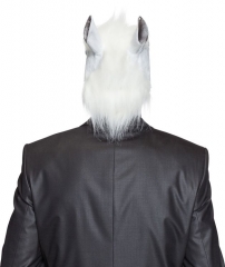 Pferd Pferdemaske weiß oder braun Schimmel Tiermaske