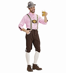 Trachtenhose + Trachtenhemd im Set Oktoberfest Wiesntracht