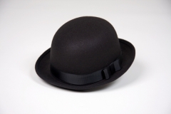 Melone schwarz Gr. 61 für Herren Kopfbedeckung Hut