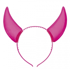 Festival Neon Artikel Teufelshörner Raver pink grün gelb oder orange