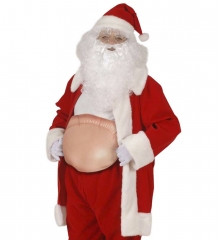 Buckel aufblasbarer dicker Bauch  für Hexe, Buckliger, Weihnachtsmann