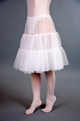 Petticoat Unterrock schwarz oder weiß Universalgröße