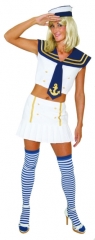 Matrosin sexy Navy Girl Karneval Fasching Kostüm Party
