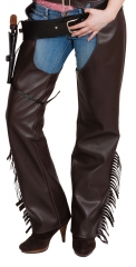 Cowboy Chaps braun Herren Western Chaps Zubehör Wilder Westen