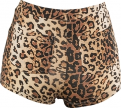 Katze Raupkatze Hot Pants Leo Leopardenlook S/M oder L/XL