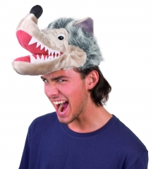 Wolf Wolfsmütze Karneval Fasching Kostüm Party