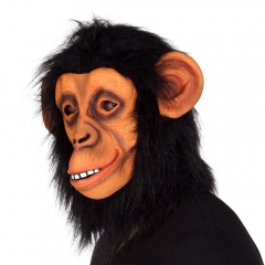 Affenmaske Vollkopf Affe Schimpanse Bonobo Menschenaffe