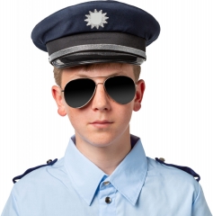 Deutsche Polizeimütze für Kinder Polizei Polizeikappe Polizeikostüm