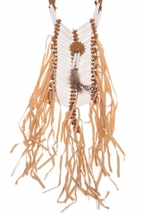 Indianer Kette Indianerschmuck Häuptling wilder Westen Brustschmuck