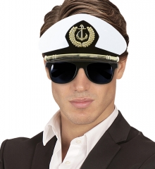 Kapitän Kapitänsbrille Offizier Partybrille Fotobox