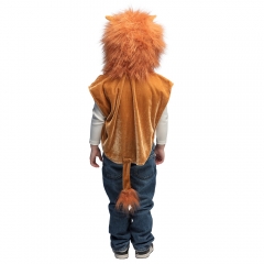 Löwe Löwenkostüm Poncho Lion Karnevalkostüm Halloween