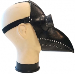 Maske Pestdoktor Vintage Schnabelmaske Rabe Krähe Cosplay LATEX