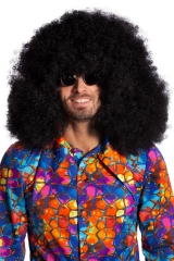 Riesen Afro Afroperücke schwarze Afroperücke Riesen Lockenperücke