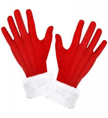 Rote Handschuhe Nikolaus Nikolaushandschuhe Weihnachtsmannhandschuhe