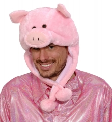 Schweinehut Tiermütze Schweinemütze Schwein Ferkel