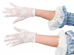 Spitzenhandschuhe weiße Handschuhe Hochzeit Party Mittelalter