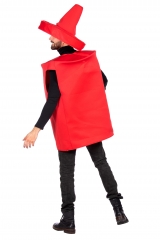 Tomato Ketchup Ketchupkostüm Tomaten One Size Straßenkarneval