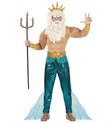 Wassermann Poseidon Atlantis Wassermannkostüm Neptun