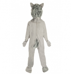 Wolf Wolfkostüm Maskotchen Isegrim Tierkostüm