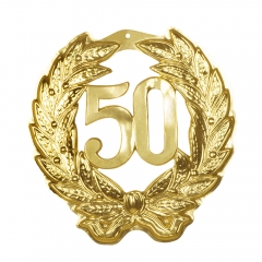 Zahl 50 Jahre Geburtstag goldene Hochzeit Jubiläum
